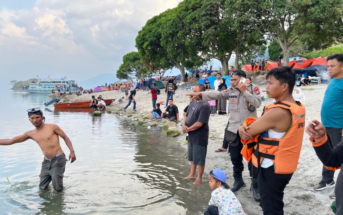 Bocah Asal Medan Tewas Tenggelam di Danau Toba