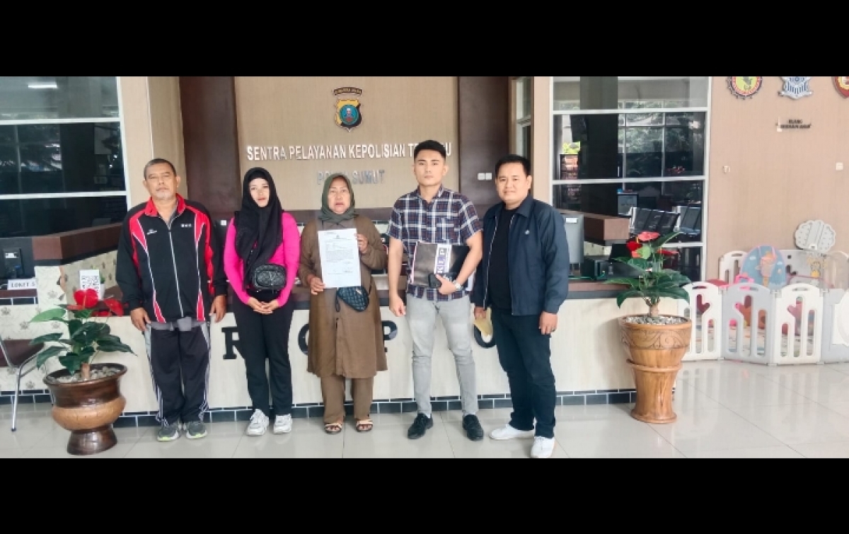 Keluarga Tersangka Laporkan 9 Oknum Polisi Polsek Belawan ke Ditreskrimum Poldasu