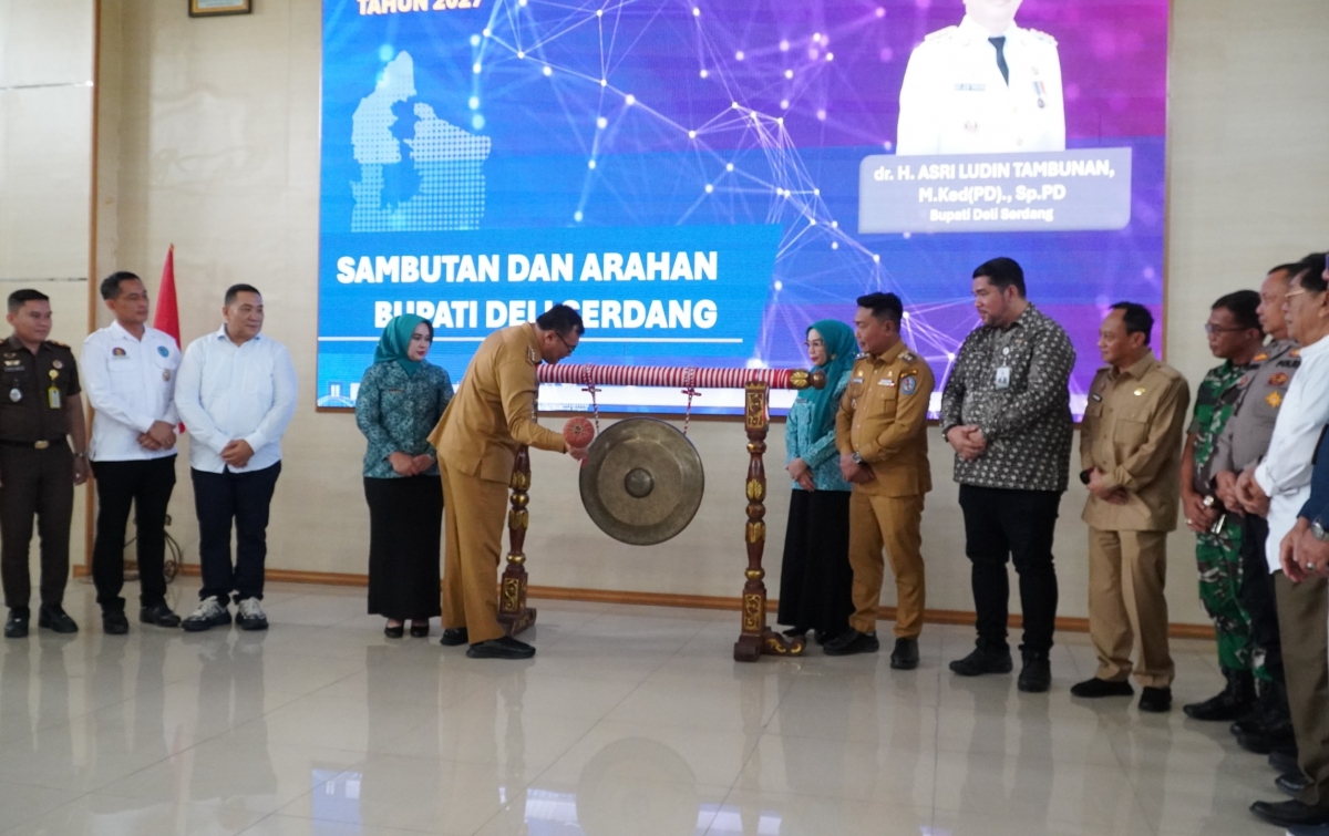 Pembangunan Deli Serdang Tahun 2027 Fokus pada 10 Sektor Strategis