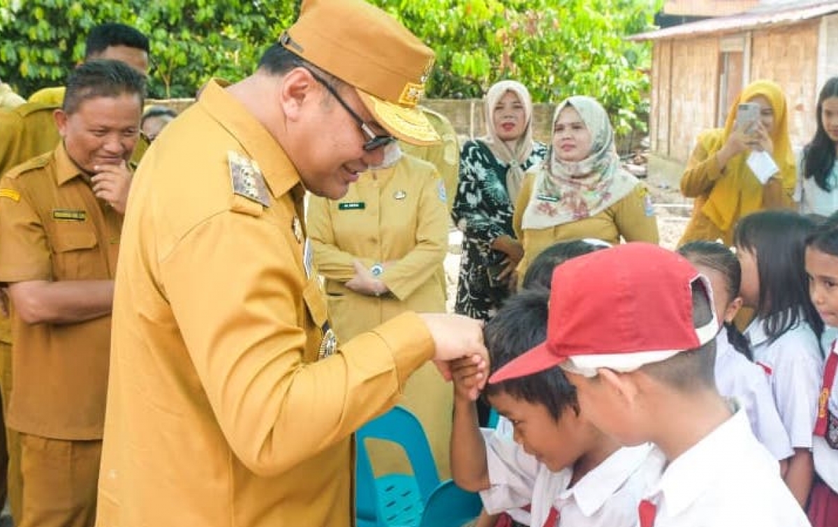 Salurkan CSR, Musala, dan Kantin Sehat SDN 104240 Wonosari Mulai Dibangun