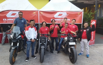 Ekspansi Besar-Besaran! QJMOTOR Resmi Injakkan Kaki di Sumatera Utara Melalui UTOMOCORP
