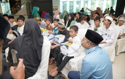 Buka Bersama 1.000 Anak Yatim, Demokrat Sumut Tekankan Pentingnya Kepedulian Sosial