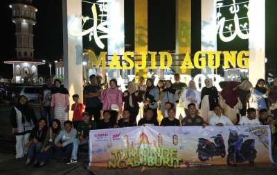 Ngabuburit Bersama Yamaha NMAX TURBO di Padangsidimpuan Berlangsung Semarak