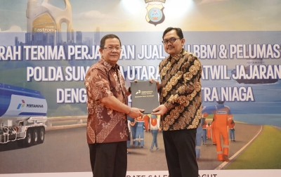 Sinergi Energi 2026: Pertamina Patra Niaga Sumbagut Jamin Pasokan BBM dan Pelumas Non-Subsidi untuk Polda Sumut