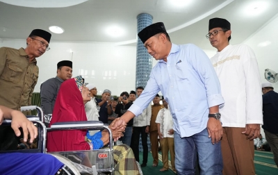 Safari Ramadan ke Masjid Jami Agung: Wabup Minta Dukungan Semua Elemen Sukseskan Pembangunan Deliserdang