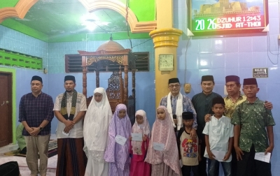 Syiar Islam dan Serap Aspirasi, Tim Safari Ramadan Sambangi Masjid At-Thohirin 