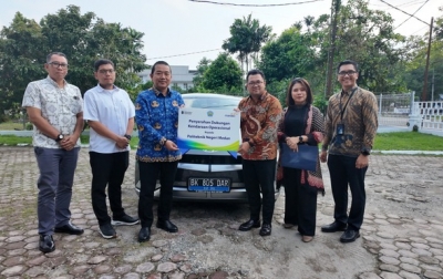 Polmed Tegaskan Hibah Kendaraan CSR Bank Mandiri untuk Dukung Operasional Green Campus