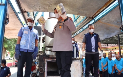 Operasi 5 Bulan Berbuah Hasil: Polresta Deliserdang Musnahkan 34 Kg Sabu dan 5 Kg Ganja, Selamatkan 131 Ribu Jiwa