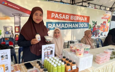Pertamina Patra Niaga Sumbagut Selenggarakan Pasar Berkah Ramadan, Dukung Promosi UMKM