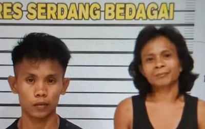 Aksi Penyamaran Sat Narkoba Sergai di Pesisir Pantai Cermin Berbuah Manis, Dua Pengedar Masuk Sel