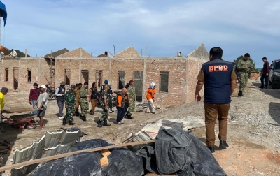 Kemenko PMK Tinjau Proyek Huntap di Taput, Pastikan Pemulihan Bencana On-Track