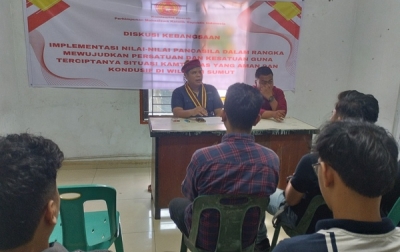 Teguhkan Nilai Pancasila, PMKRI Komisariat Sumut Gelar Diskusi Kebangsaan