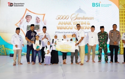 Ramadan Hangat di Aceh Tamiang: BSI Tebar Kebahagiaan untuk 5.000 Anak Yatim se-Indonesia