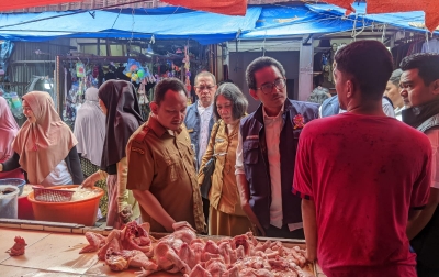 KPPU Kanwil I Sidak Pasar di Medan, Pastikan Stabilitas Harga Bahan Pokok Selama Ramadan
