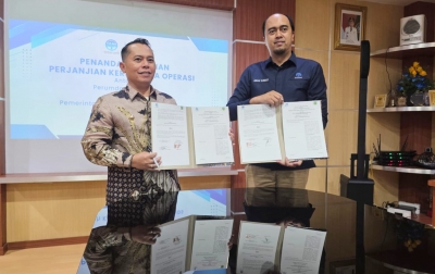 Pemkab Palas Tandatangani KSO SPAM dengan Perumda Tirtanadi Medan