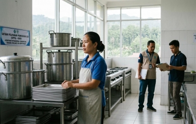 Izin Sanitasi Belum Lengkap, 8 Dapur Program Makan Bergizi di Karo Berhenti Operasi