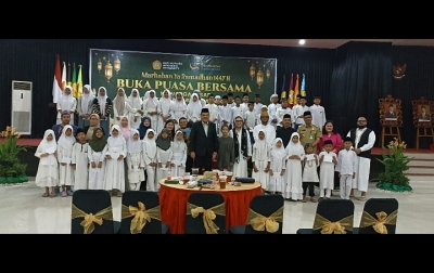 USM Indonesia Santuni Anak Yatim dalam Buka Puasa Bersama
