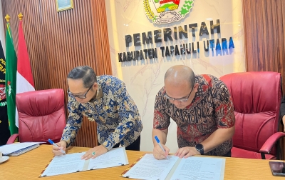 Sinergi Riset dan Teknologi: Bupati Taput dan IT Del Teken MoU Pembangunan Berbasis Data