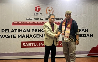 BRIN Gelar Pelatihan Pengolahan Sampah, Sofyan Tan Dorong Sampah Jadi Bernilai Ekonomi