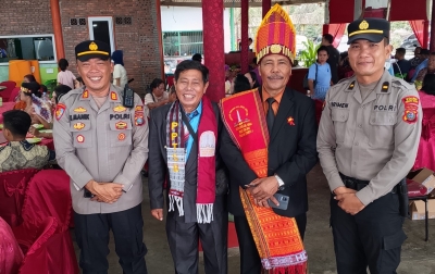 Pos Pantau Ops Ketupat Toba Kawal Pelantikan PPTSB Sergai di Pantai Pondok Permai