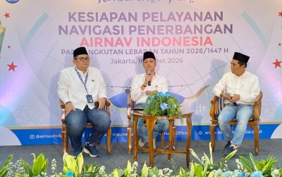 Perkuat Pengawasan Ruang Udara, AirNav Indonesia Siap Hadapi Angkutan Lebaran 2026