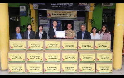 Gereja Tuhan Bagikan Harapan Lewat Kampanye “Hold Hope!” di Medan Petisah