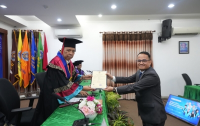 Minggu Saragih, Mantan Buruh Pabrik Berhasil Raih Promosi Doktor Hukum di UMSU