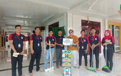 Sinergi Ramadan Lewat 'Gerakan Masjid Bersih' di 11 Titik Medan-Deliserdang