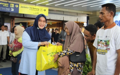 Temani Pemudik di Stasiun KA Medan, BKKBN Sumut Hadirkan Layanan Kesehatan dan Konseling