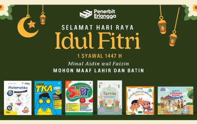 Rayakan Kemenangan dengan Semangat Literasi: Harmoni Lebaran Bersama Penerbit Erlangga