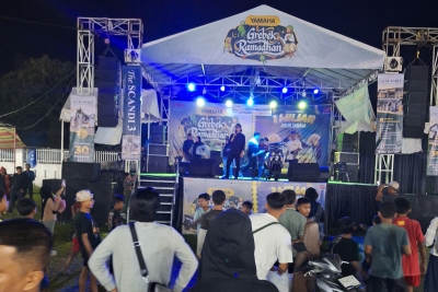 Masyarakat Tanjung Morawa Antusias Saksikan Grebek Ramadan, Yamaha Gear Ultima Jadi Sorotan