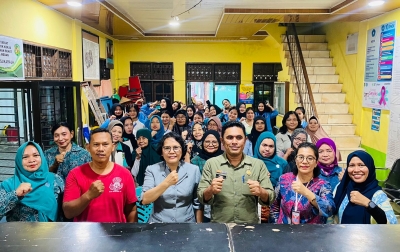 Pemulihan Pascabencana di Kota Medan, Mahasiswa STIKes Mitra Sejati Gagas ‘Kampung Tangguh Banjir’