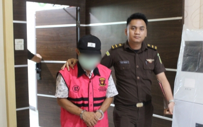 Kejari Gunungsitoli Tahan Tersangka Korupsi Pembangunan RSU Pratama Nias Tahun 2022