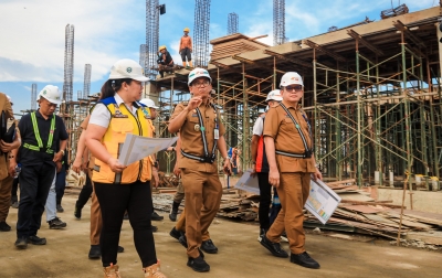 Tinjau Pembangunan Sekolah Rakyat, Zakiyuddin Tekankan Percepatan dan Koordinasi Lintas Sektor