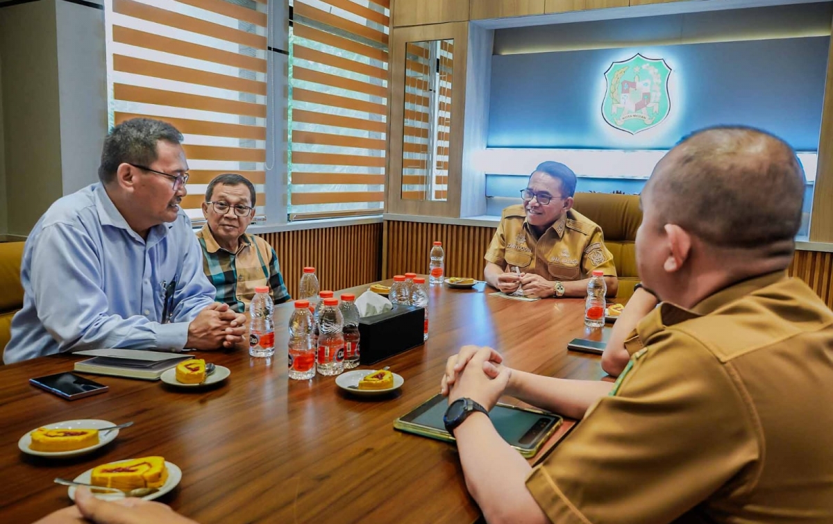 Terima Audiensi Dana Pensiun Pegawai PT Bank Sumut, Zakiyuddin Singgung Pemanfaatan Lahan RTH