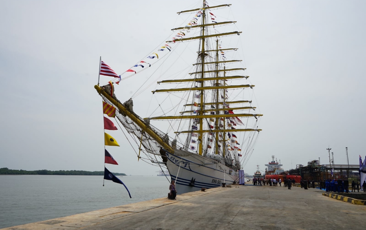 KRI Bima Suci Tiba di Belawan, Siap Kenalkan Potensi Medan ke Mata Dunia