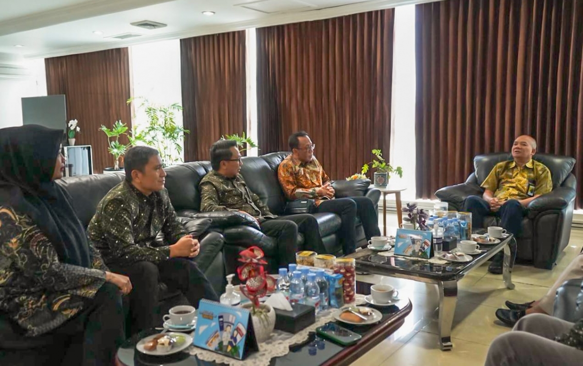 Perkuat Sinergi, BPJS Ketenagakerjaan Sumbagut Sambangi Kanwil DJP Sumut I