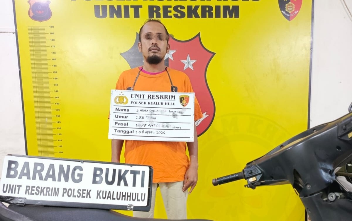 Pria Pengangguran Diduga Pelaku Pencurian Ditangkap Polsek Kualuh Hulu