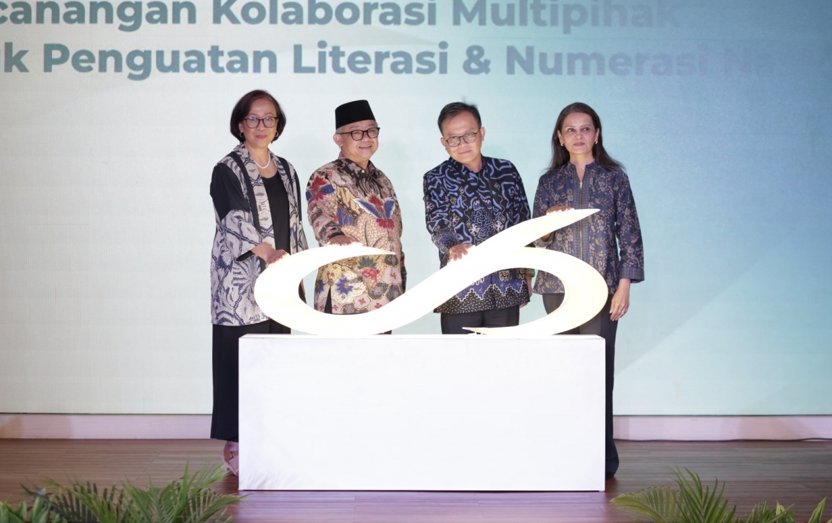 Kemendikdasmen, Tanoto Foundation, Gates Foundation, UNICEF Kolaborasi Tingkatkan Literasi dan Numerasi