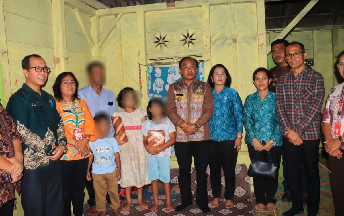 Pemkab Samosir Dampingi Anak Korban KDRT, Wabup Tegaskan Nol Toleransi Kekerasan