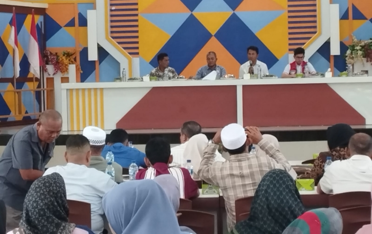 Sosialisasi Pengendalian Harga LPG 3 Kg, Kasat Reskrim Polres Palas Tekankan Harga Jual Sesuai HET