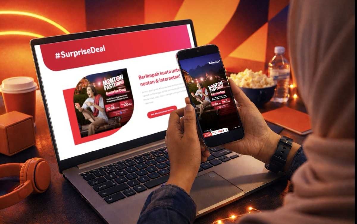 Surprise Deal! Simpati Bikin Nonton Makin Gas dengan Kuota Berlimpah