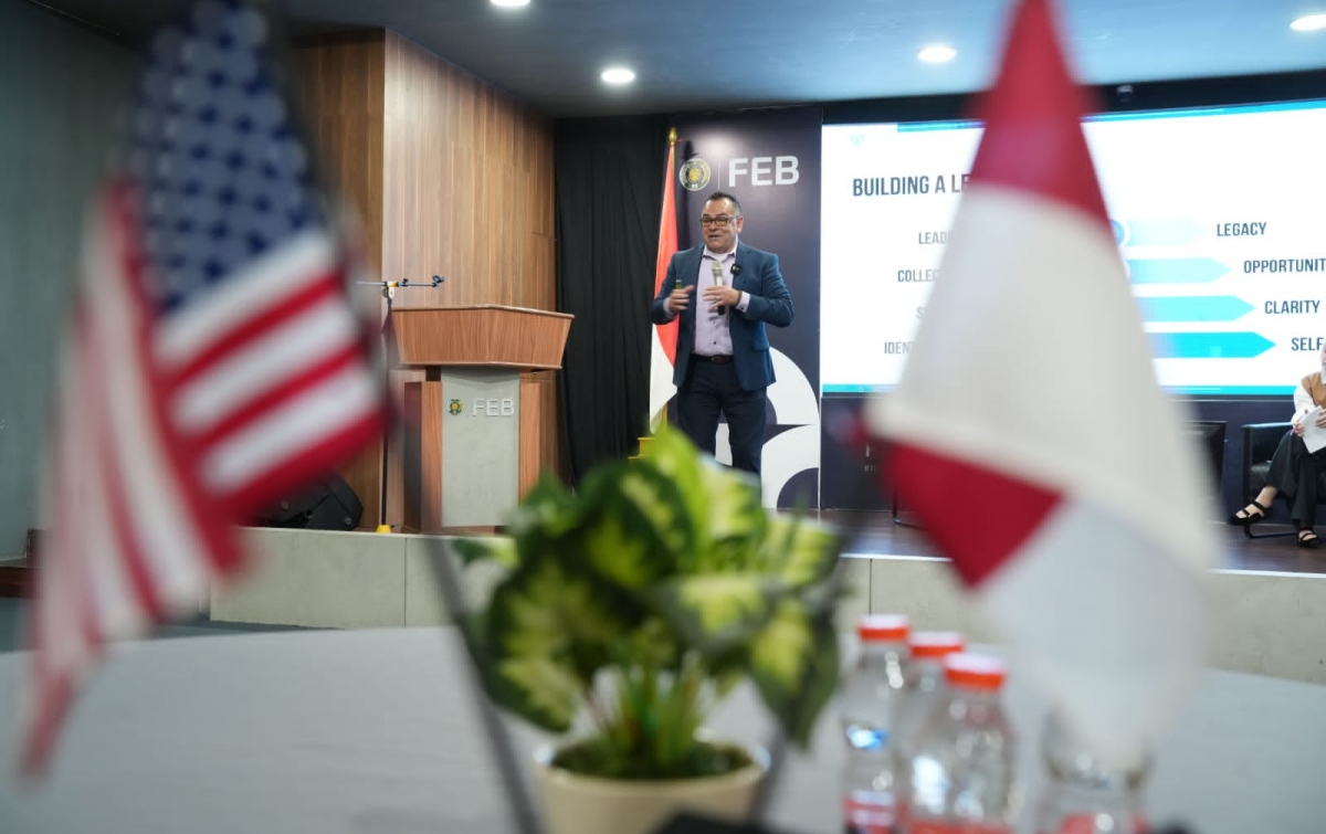 Konsulat AS di Medan Undang Oscar Garcia Berikan Materi Kewirausahaan Kepada Mahasiswa