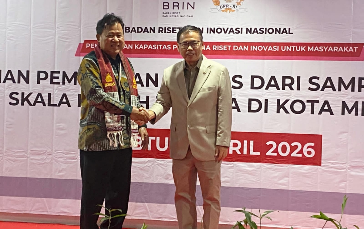 BRIN-DPR RI Gelar Pelatihan Pembuatan Biogas Dari Sampah Makanan, Sofyan Tan : Manfaatkan Sebagai Sumber Energi Alternatif