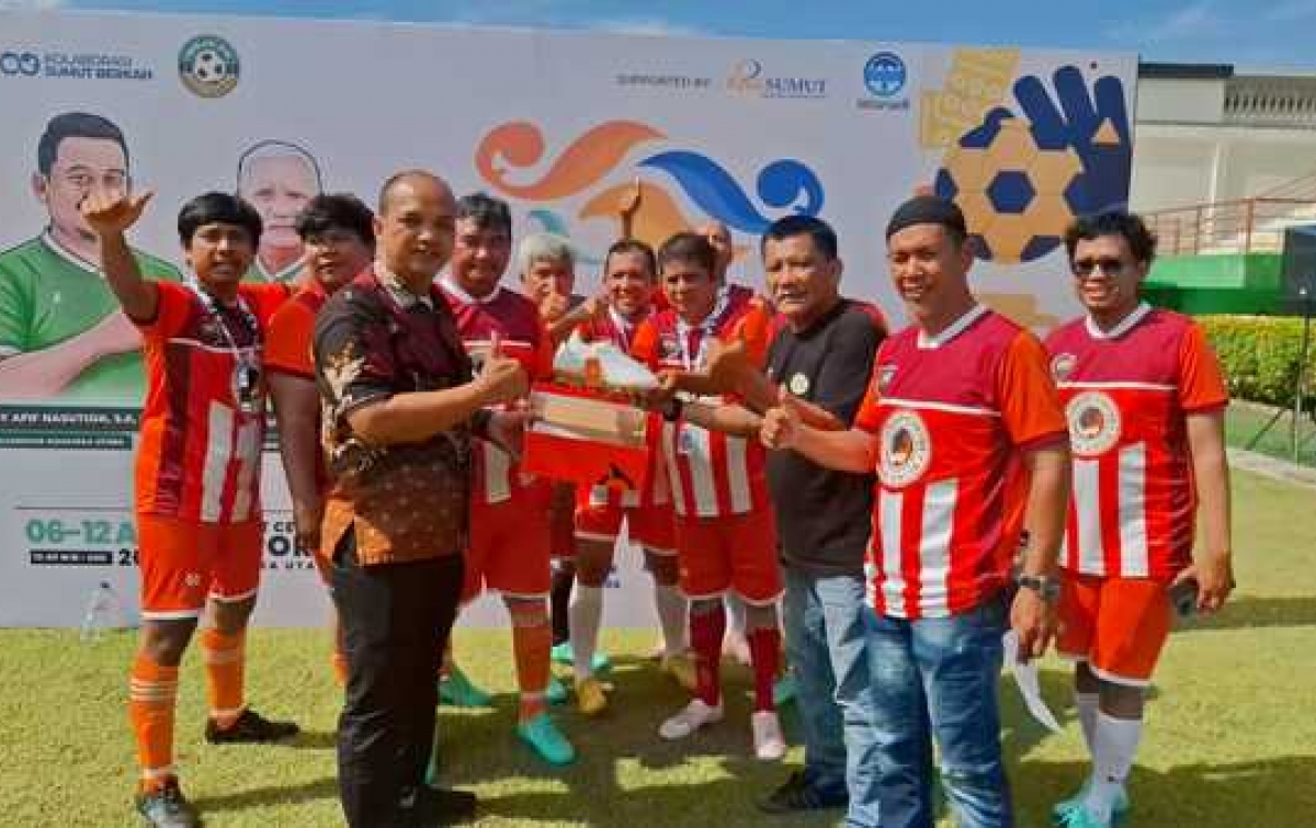 Kapolrestabes Medan Dukung Tim JCS Tampil di Mini Soccer Piala Gubsu 2026