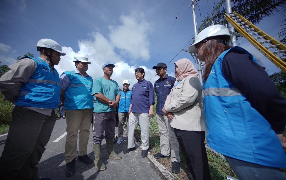 Pastikan Akses Energi Hingga Pelosok, Pemerintah dan PLN Tinjau Proyek Listrik Desa di Deliserdang