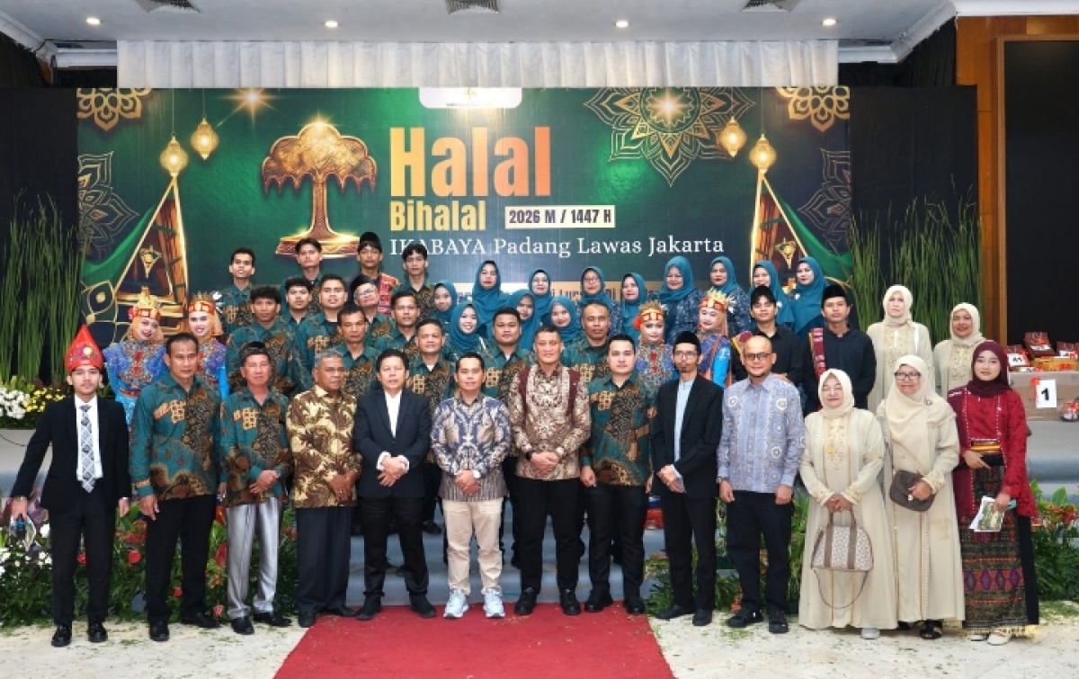 Penuh dengan Nuansa Persaudaran, Bupati dan Wakil Bupati Palas Hadiri Halal bi Halal Ikabaya di Jakarta