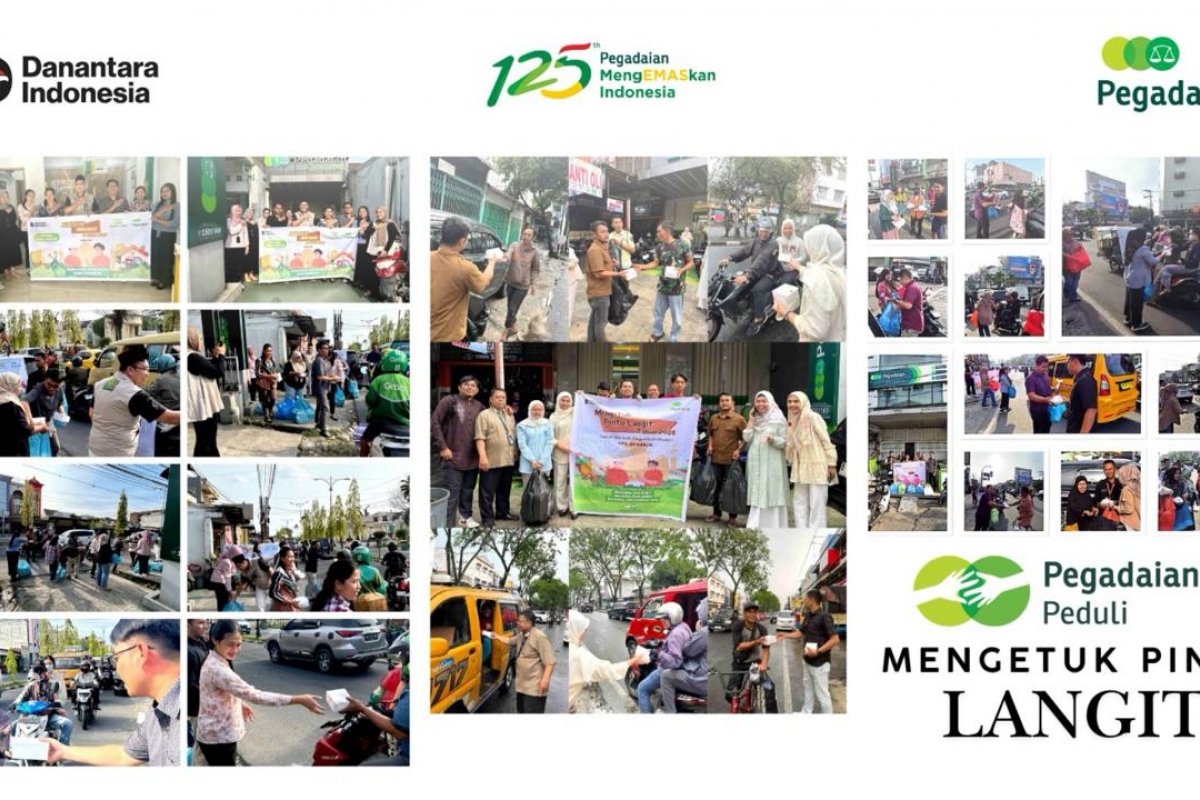 Pegadaian ‘Mengetuk Pintu Langit’ Melalui Aksi Berbagi Setiap Jumat