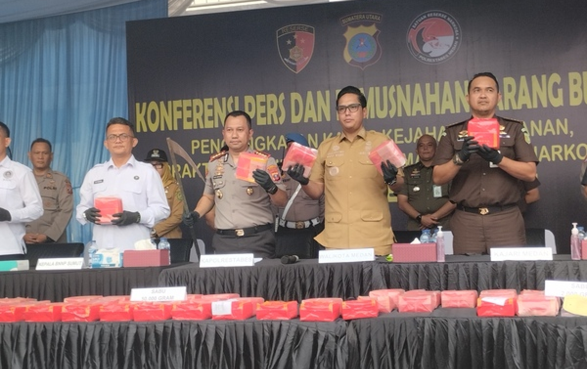 Polrestabes Ungkap 119 Kasus Selama Operasi Pekat 2026,  184 Tersangka Diringkus