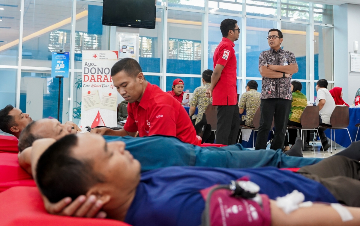 Berbagi Kebaikan untuk Sesama: Bank Mandiri Gelar Donor Darah Massal di Medan, Libatkan 2.800 Pendonor Secara Nasional